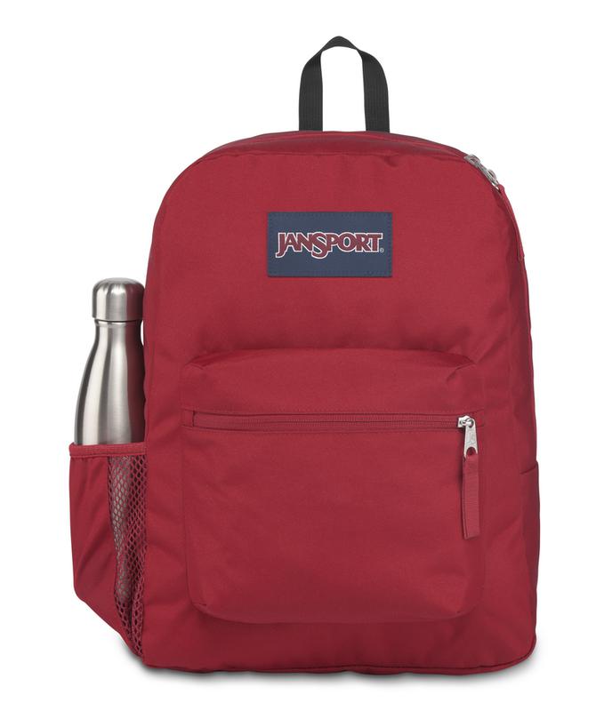 ■ JanSport Cross Town Backpack - Viking Red by JanSport on Schoolbooks.ie