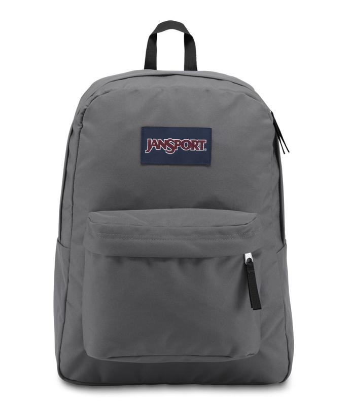 ■ JanSport Superbreak Backpack - Deep Grey by JanSport on Schoolbooks.ie