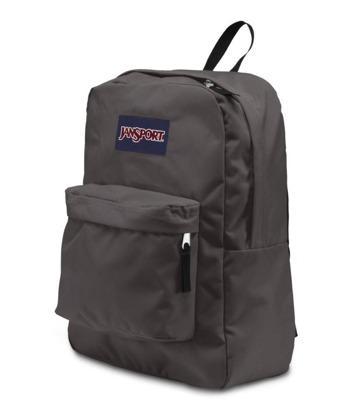 ■ JanSport Superbreak Backpack - Forge Grey by JanSport on Schoolbooks.ie