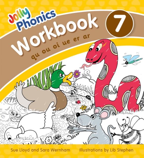 Jolly Phonics Workbook 7 - Pre Cursive Letters by Jolly Learning Ltd on Schoolbooks.ie