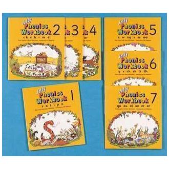■ Jolly Phonics Workbooks 1-7 Pack - Old Edition by Jolly Learning Ltd on Schoolbooks.ie