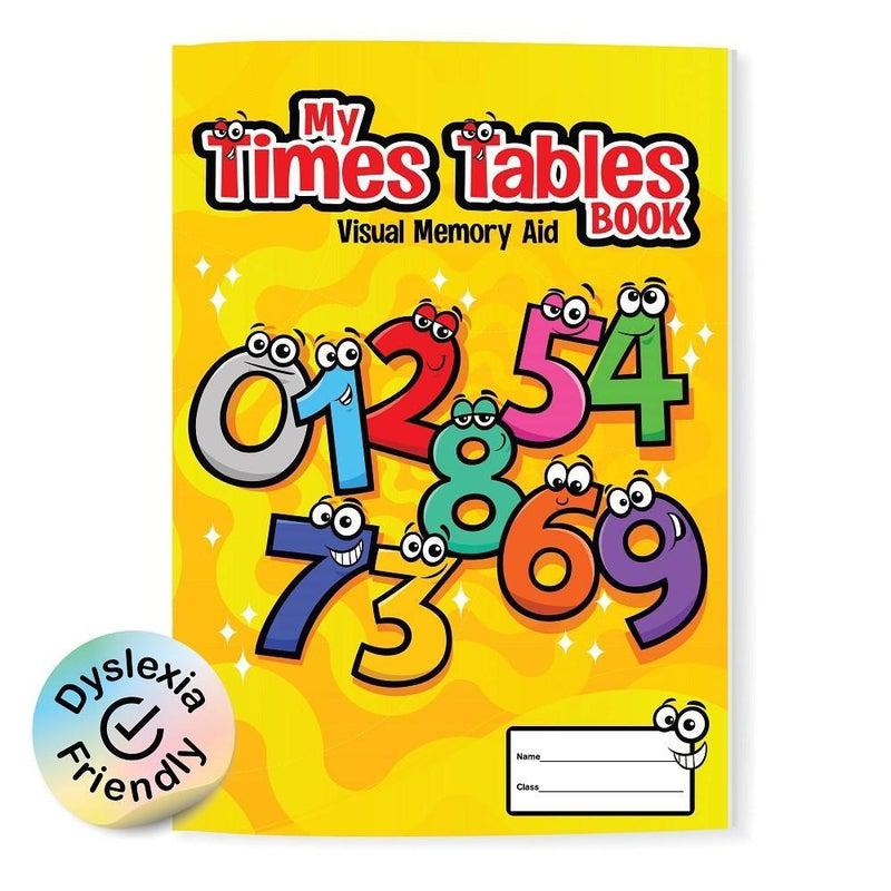 My Times Tables - Visual Memory Aid Book by Just Rewards on Schoolbooks.ie