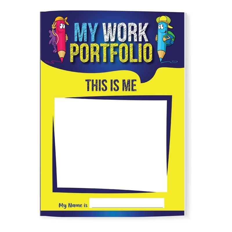 My Work Portfolio - A4 Plain Copybook by Just Rewards on Schoolbooks.ie