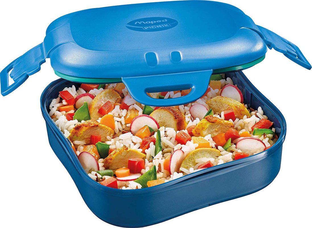 Maped Picnik - Concept Kids Figurative Lunch Box - Blue by Maped on Schoolbooks.ie