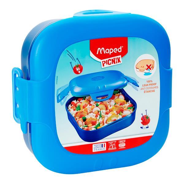 Maped Picnik - Concept Kids Figurative Lunch Box - Blue by Maped on Schoolbooks.ie
