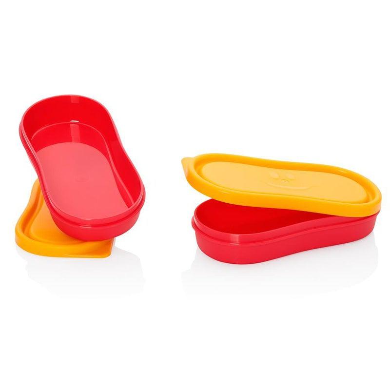 Maped Picnik - Concept Kids Figurative Pack of 2 Snack Boxes - Pink by Maped on Schoolbooks.ie