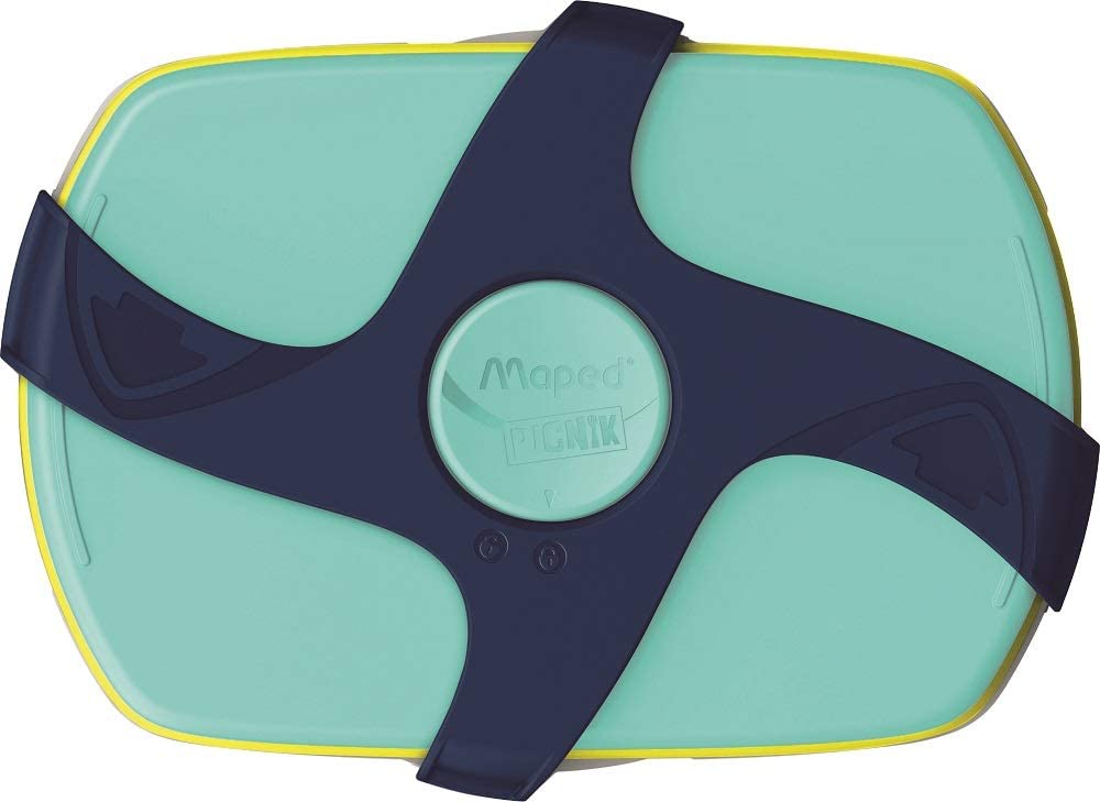 Maped - Picnik Concept - Twist 1.78 litre Lunch Box - Blue by Maped on Schoolbooks.ie