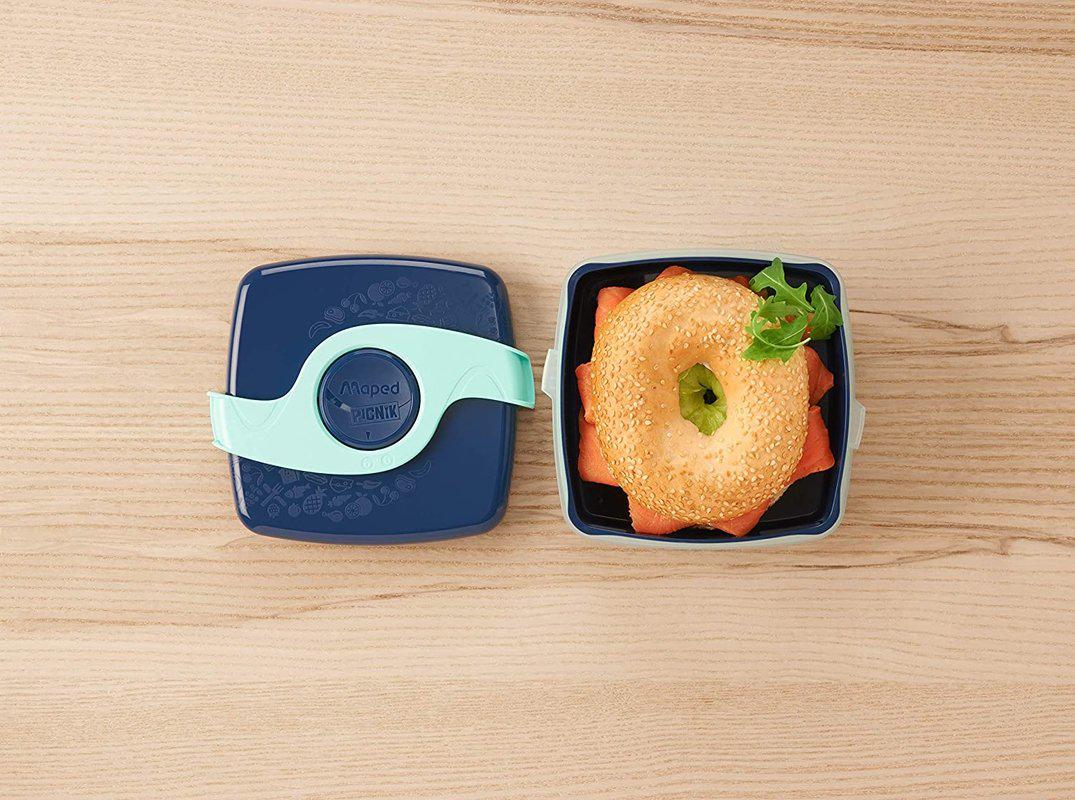 Maped - Picnik Concept - Twist Sandwich Box - Blue by Maped on Schoolbooks.ie