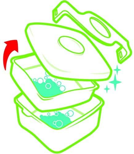 Maped - Picnik Concept - Twist Sandwich Box - Red by Maped on Schoolbooks.ie