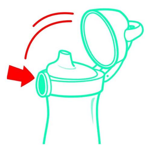 Picnik Origins 430ml Bottle - Red by Maped on Schoolbooks.ie