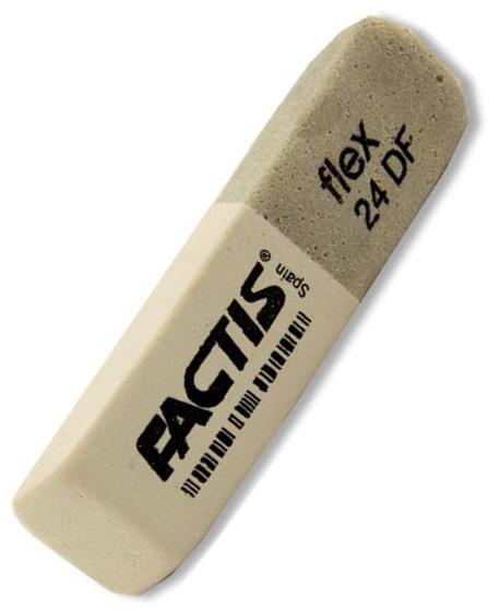 Factis - Ink and Pencil Eraser - Flex 24DF by Factis on Schoolbooks.ie