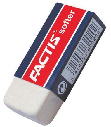 Factis - Soft White Eraser - S20 by Factis on Schoolbooks.ie