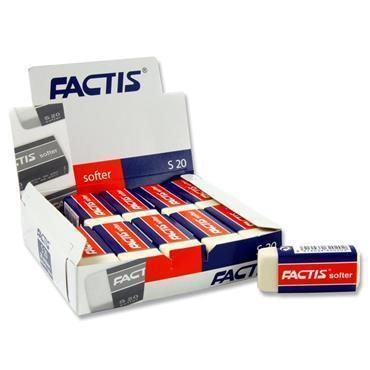 Factis - Soft White Eraser - S20 by Factis on Schoolbooks.ie