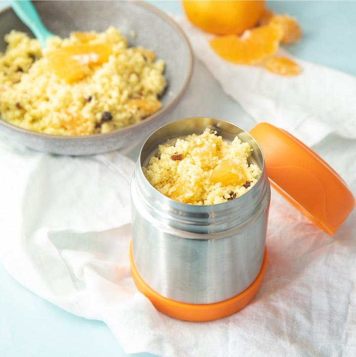 Mummy Cooks - Orange Food Flask - 300ml by Mummy Cooks on Schoolbooks.ie
