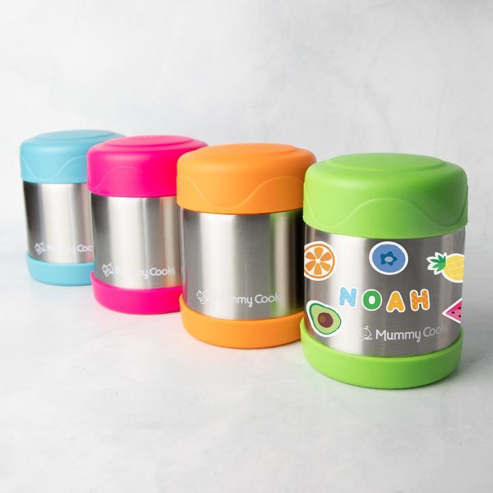 Mummy Cooks - Orange Food Flask - 300ml by Mummy Cooks on Schoolbooks.ie