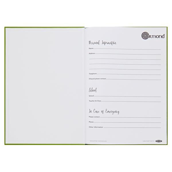 Ormond A4 120 page Hardcover Nature Study Book by Ormond on Schoolbooks.ie