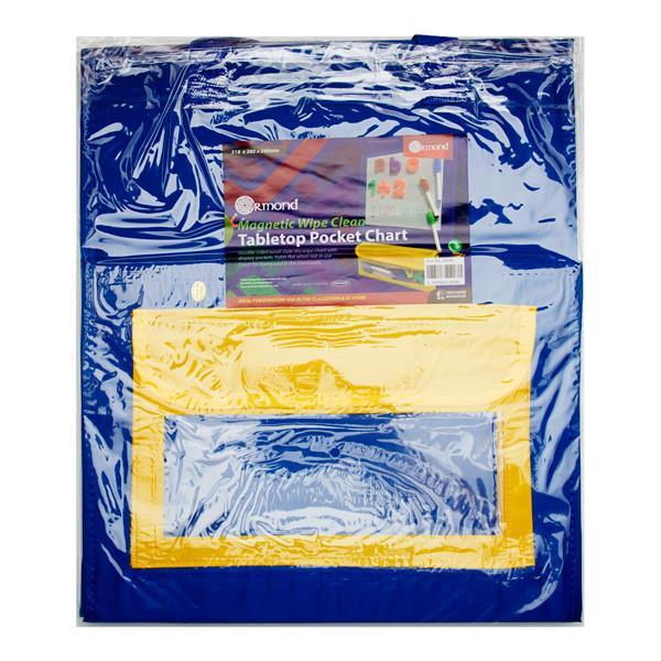 Ormond Magnetic Wipe Clean Tabletop Pocket Chart by Ormond on Schoolbooks.ie
