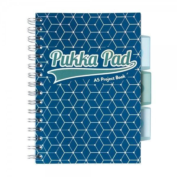 Pukka Pad - A5 Project Book - Glee - Navy - 200 Pages by Pukka Pad on Schoolbooks.ie