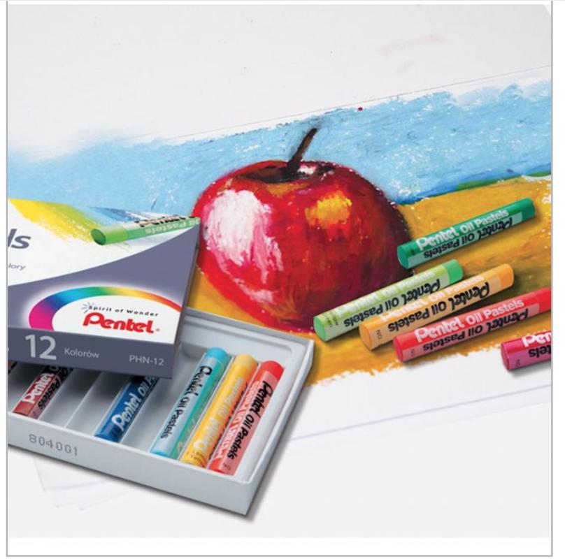 Pentel - Arts Box - 12 Oil Pastels by Pentel on Schoolbooks.ie