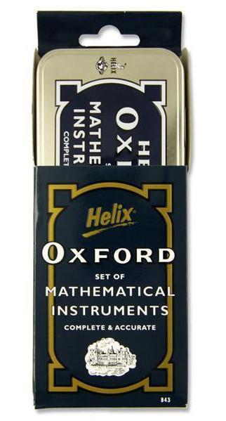 ■ Oxford Maths / Geometry Set by Helix on Schoolbooks.ie