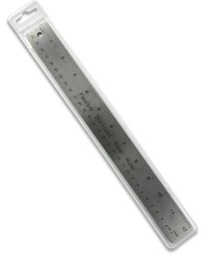 Concept - Stainless Steel Flexible Ruler 12" / 30cm by Concept on Schoolbooks.ie