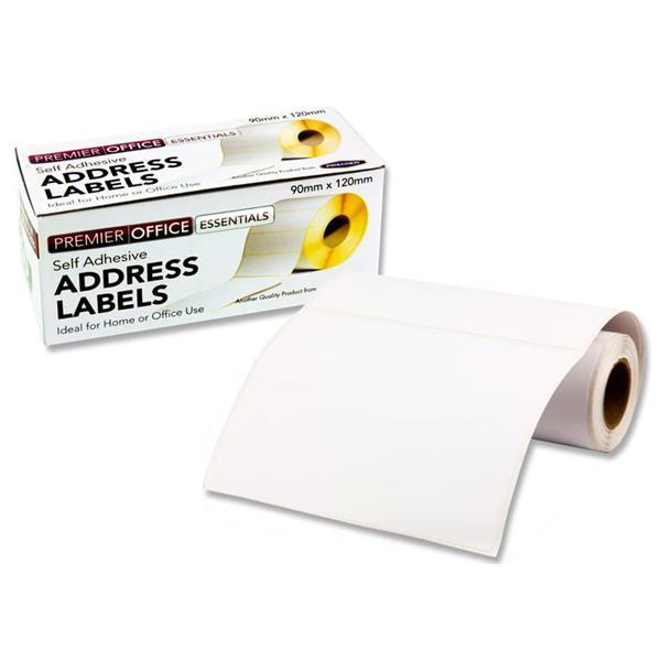 Concept - Large Self Adhesive White Address Labels - Roll of 60 by Concept on Schoolbooks.ie