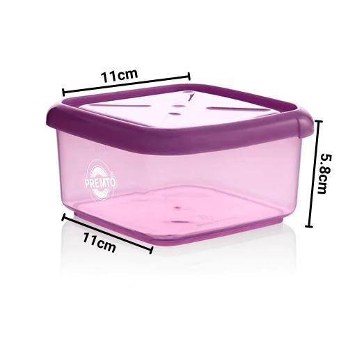 Premto - Pastel Square Meal Box - Wild Orchid by Premto on Schoolbooks.ie