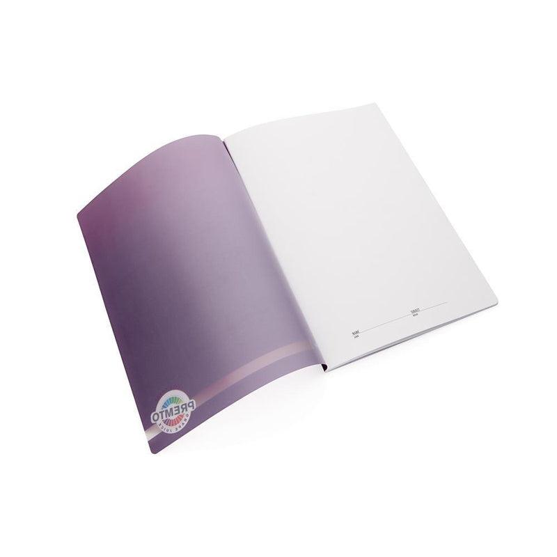 Premto A4 Durable Cover 120 page Manuscript Book - Grape Juice by Premto on Schoolbooks.ie