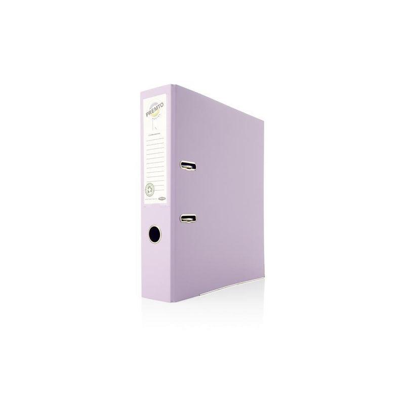 Premto Pastel A4 Lever Arch File - Wild Orchid by Premto on Schoolbooks.ie