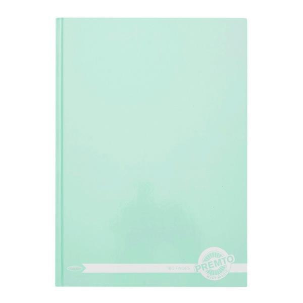 Premto - Pastel A5 160 Page Hardcover Notebook - Mint Magic by Premto on Schoolbooks.ie