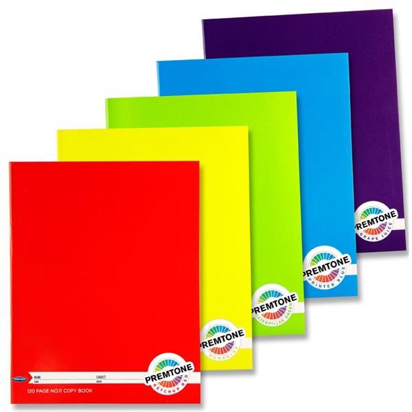 Premtone - Copy Book - No.11 - 120 Page - Pack of 10 by Premto on Schoolbooks.ie