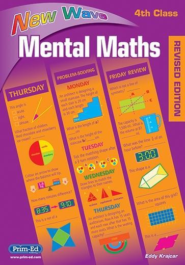 New Wave Mental Maths - 4th Class - Revised Edition by Prim-Ed Publishing on Schoolbooks.ie