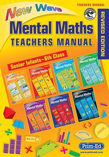 ■ New Wave Mental Maths - Teachers Manual - Revised Edition by Prim-Ed Publishing on Schoolbooks.ie