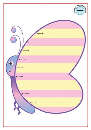 New Wave Pre-Writing Patterns Write-On Posters by Prim-Ed Publishing on Schoolbooks.ie