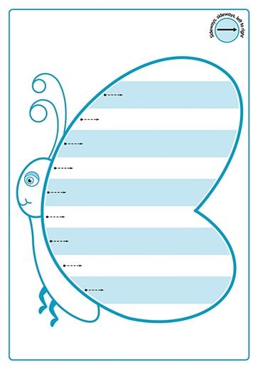 New Wave Pre-Writing Patterns Write-On Posters by Prim-Ed Publishing on Schoolbooks.ie