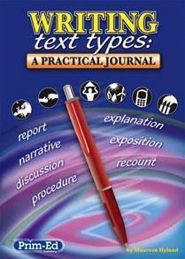 ■ Writing Text Types: A Practical Journal by Prim-Ed Publishing on Schoolbooks.ie