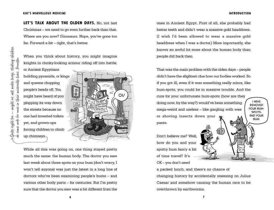 ■ Kay's Marvellous Medicine - A Gross and Gruesome History of the Human Body by Random House Children's Publishers UK on Schoolbooks.ie