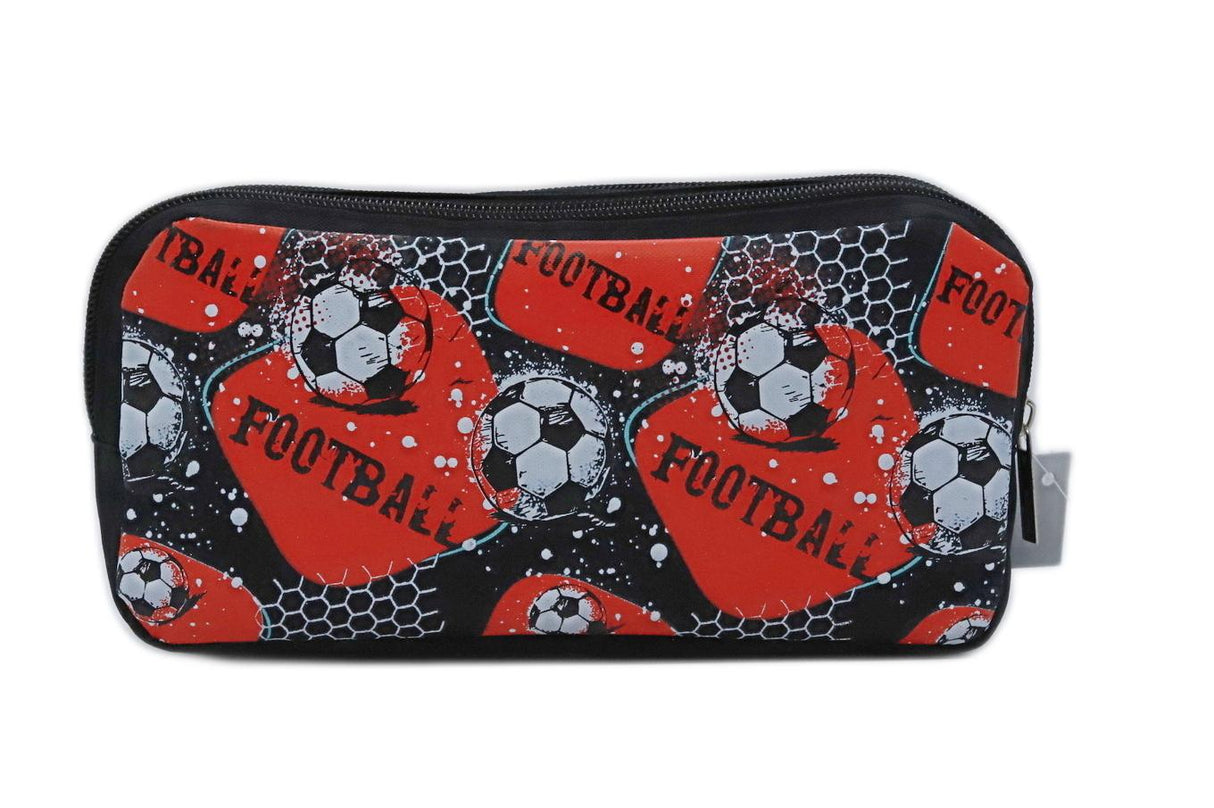Football Double Pencil Case by Supreme Stationery on Schoolbooks.ie