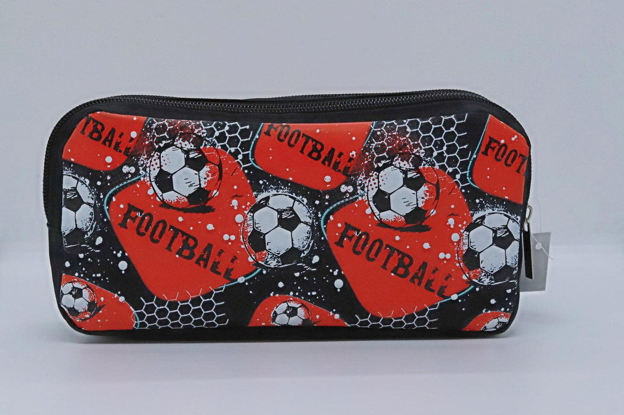Football Double Pencil Case by Supreme Stationery on Schoolbooks.ie