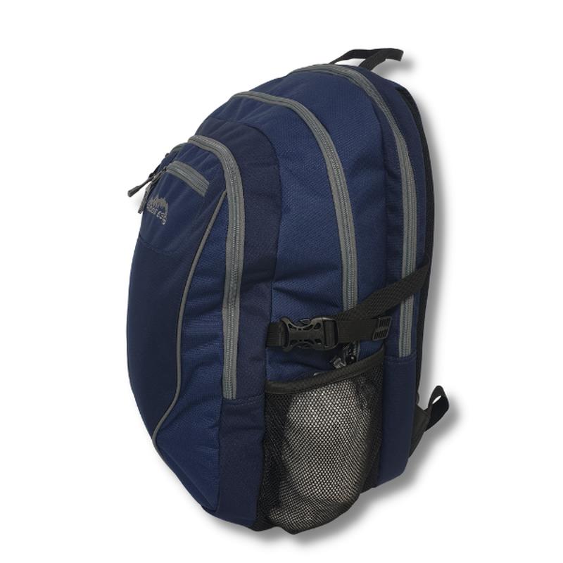 Ridge 53 - Pearse Backpack - Navy and Grey by Ridge 53 on Schoolbooks.ie