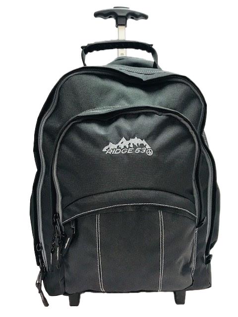 Ridge 53 - Temple Wheeled Backpack - Black by Ridge 53 on Schoolbooks.ie