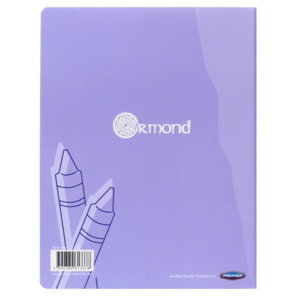Ormond 40 Page No.15a Durable Cover Project Book by Ormond on Schoolbooks.ie
