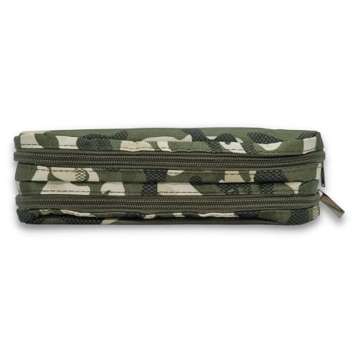 ■ Schoolbooks.ie - Double Pencil Case - Camo Green by Schoolbooks.ie on Schoolbooks.ie