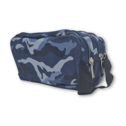 ■ Schoolbooks.ie - Triple Pencil Case - Camo Blue by Schoolbooks.ie on Schoolbooks.ie