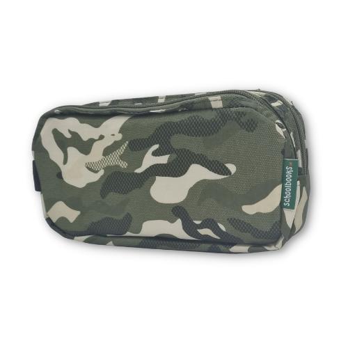■ Schoolbooks.ie - Triple Pencil Case - Camo Green by Schoolbooks.ie on Schoolbooks.ie