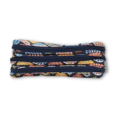 ■ Schoolbooks.ie - Triple Pencil Case - Leaf Design by Schoolbooks.ie on Schoolbooks.ie