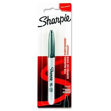Sharpie - Black Permanent Marker - Carded by Sharpie on Schoolbooks.ie