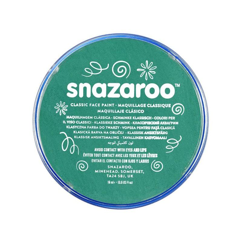 Snazaroo Classic Face Paint, 18ml, Turquoise