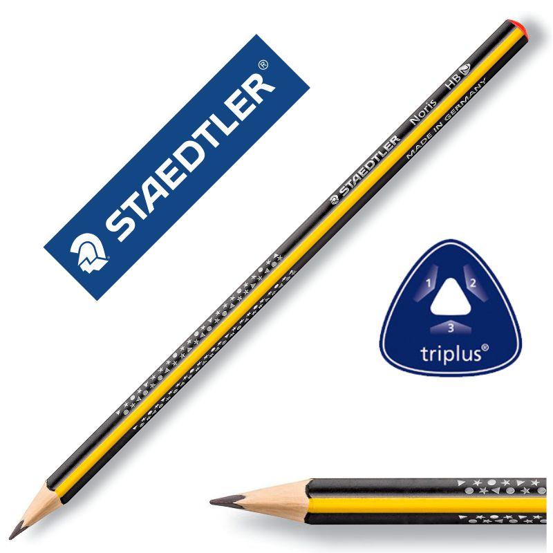 Staedtler Noris 183 HB Slim Triangular Graphite Pencil by Staedtler on Schoolbooks.ie