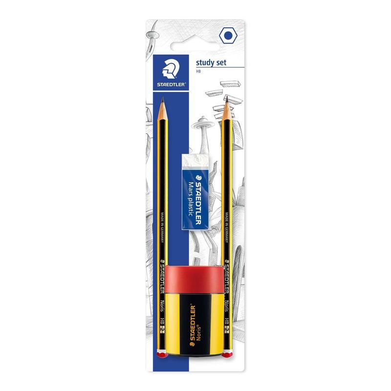 ■ Staedtler - Pencils, Eraser & Sharpener Set by Staedtler on Schoolbooks.ie